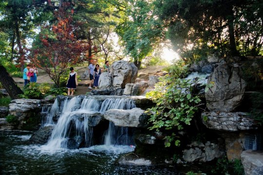 漫步清华园,水木荷塘,旧校新颜