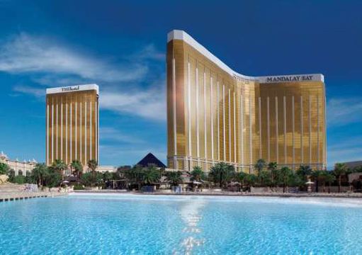 曼德雷海湾度假酒店 mandalay bay 见地图a标识  ⑦