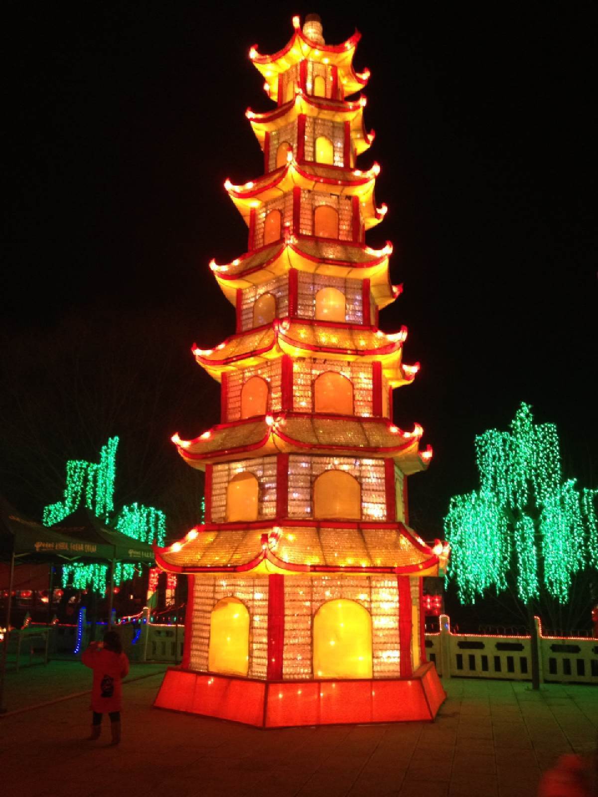 罗庄宝泉寺灯会游记