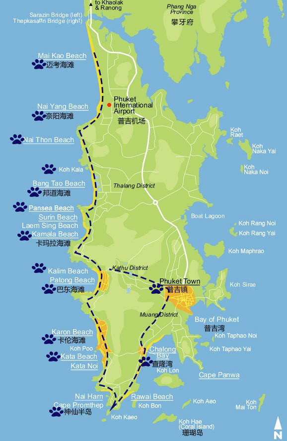 泰国普吉岛地图最新版图片中文版_【泰国普吉岛地图最新版图片中文版大全】