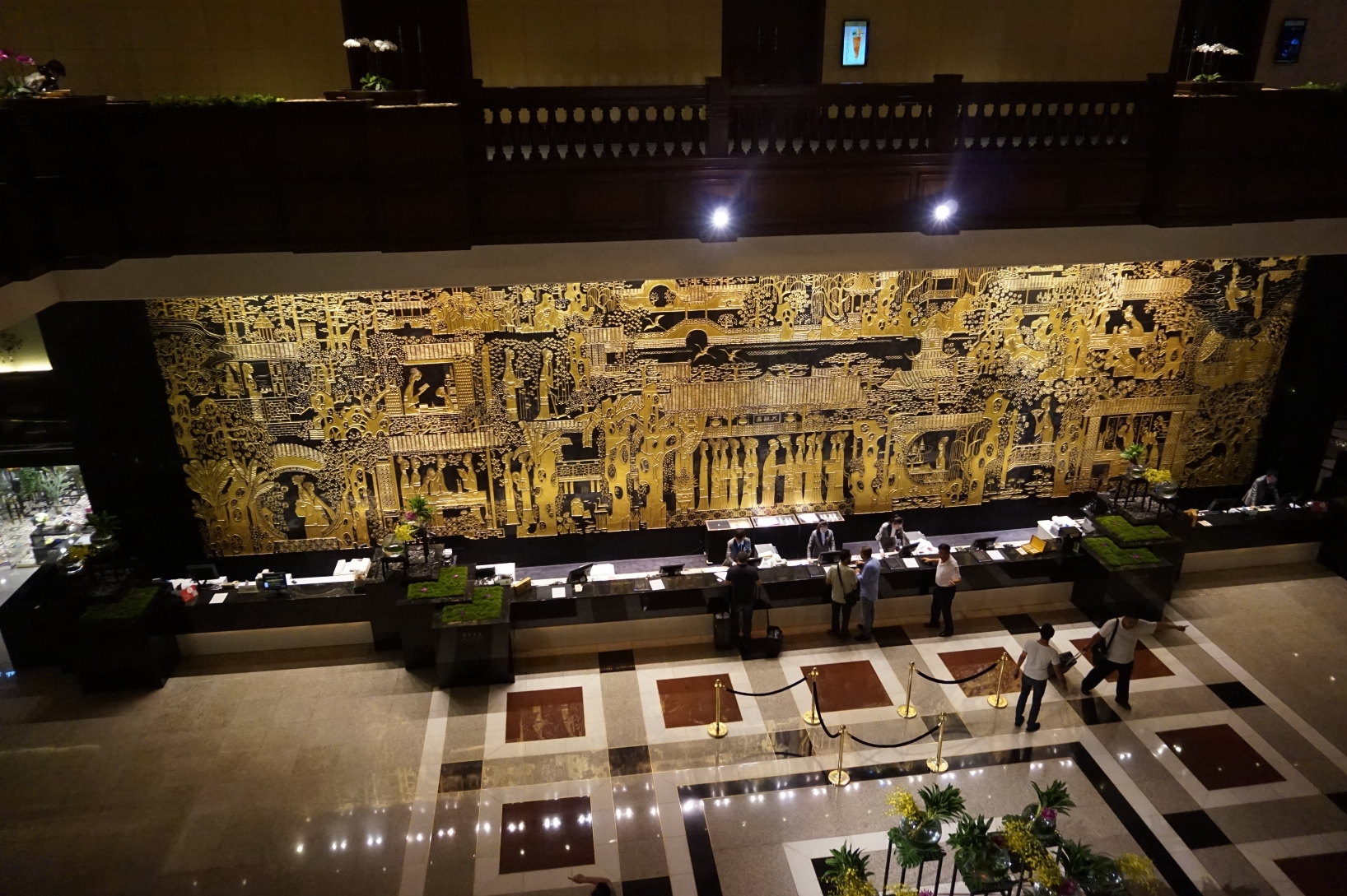 酒店大堂 广州花园酒店