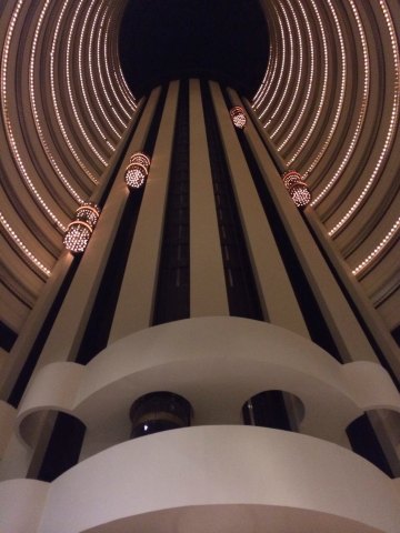 贝贝拍的大堂观光电梯