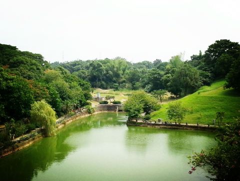 嘉义中正大学,也是流星花园的取景地,嘉义火车站前可搭乘县公交车前往