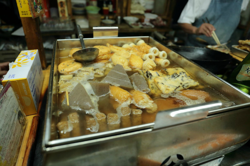      价值数万日元的一大锅关东煮