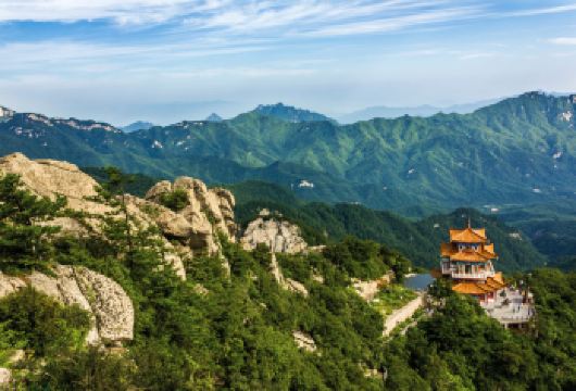 洛阳白云山风景区一日游【洛阳出发，含景区交通车+玉皇顶索道】【玉皇顶、九龙瀑布、森林氧吧】