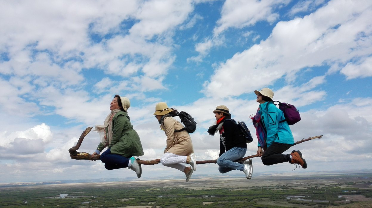 行走在放飞自由的旅途