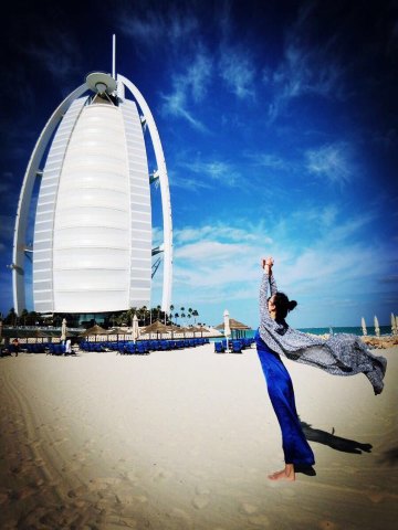 迪拜深度游之小美女乐翻天