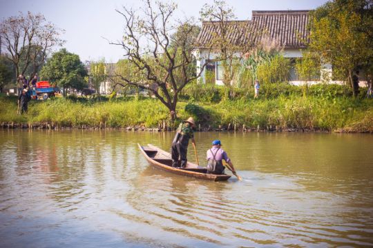 金秋西溪,醉美洪园