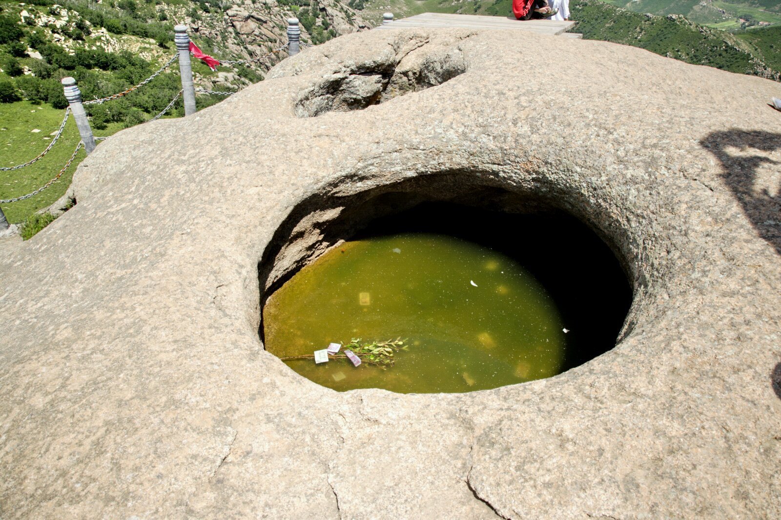 早上出发去青山冰臼,然后上大通道,沿浑善达克沙地返回北京.