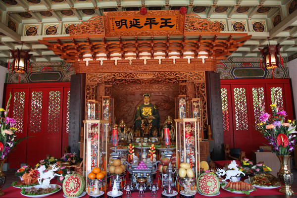 延平王塑像,延平郡王祠,台南市