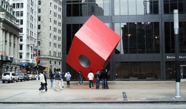 野口勇名作:红色立方体 归零地