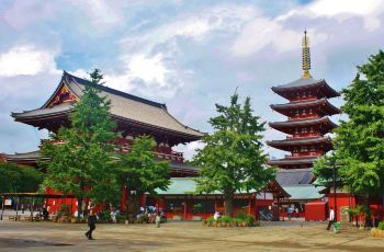 【携程攻略】东京浅草寺附近景点,浅草寺周边