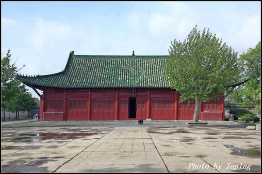 明伦堂建于明正德年间,为归德府最高学府.