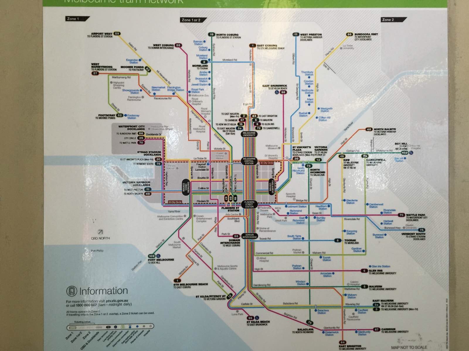 墨尔本地铁线路图图片