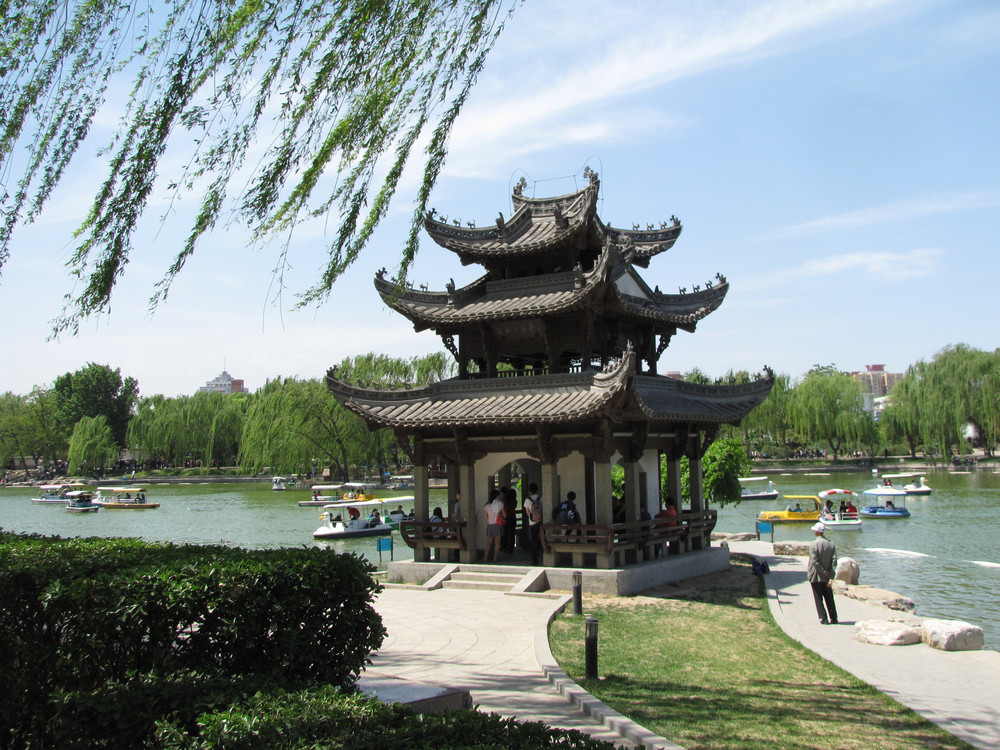 北京南湖公园游玩攻略图,北京南湖公园景点介绍