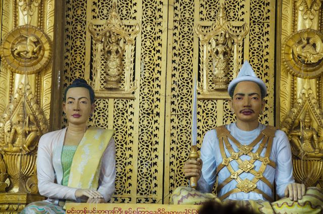 曼德勒皇宫位于古城内正中央,原为缅甸最后一个王朝贡榜王朝的皇宫,二