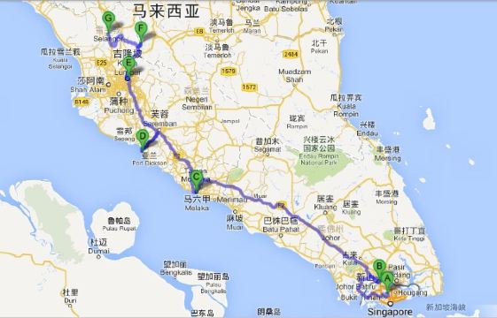 新加坡 马拉西亚6日之旅