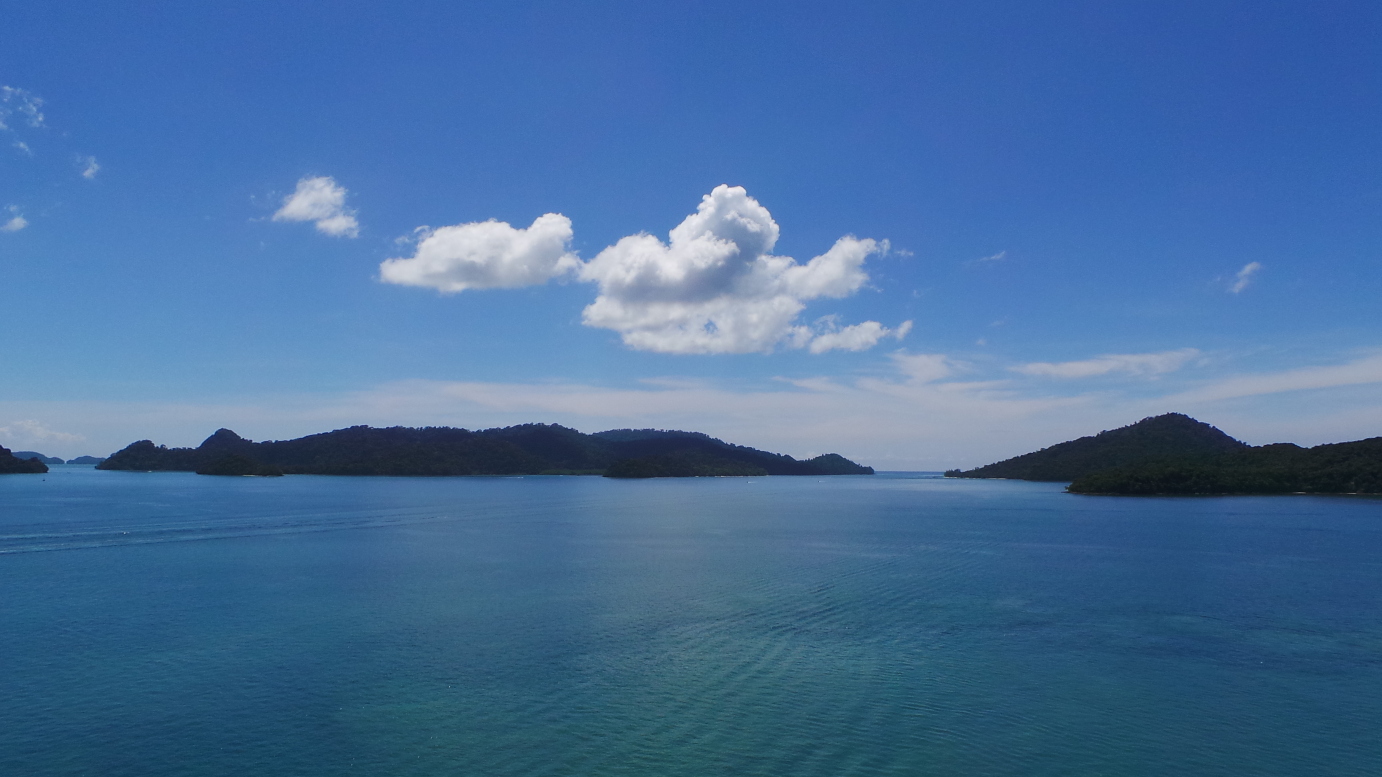 风景美得有些不真实了. 马来西亚兰卡威