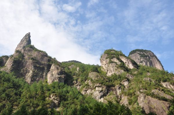 神筆峰和獅子峰