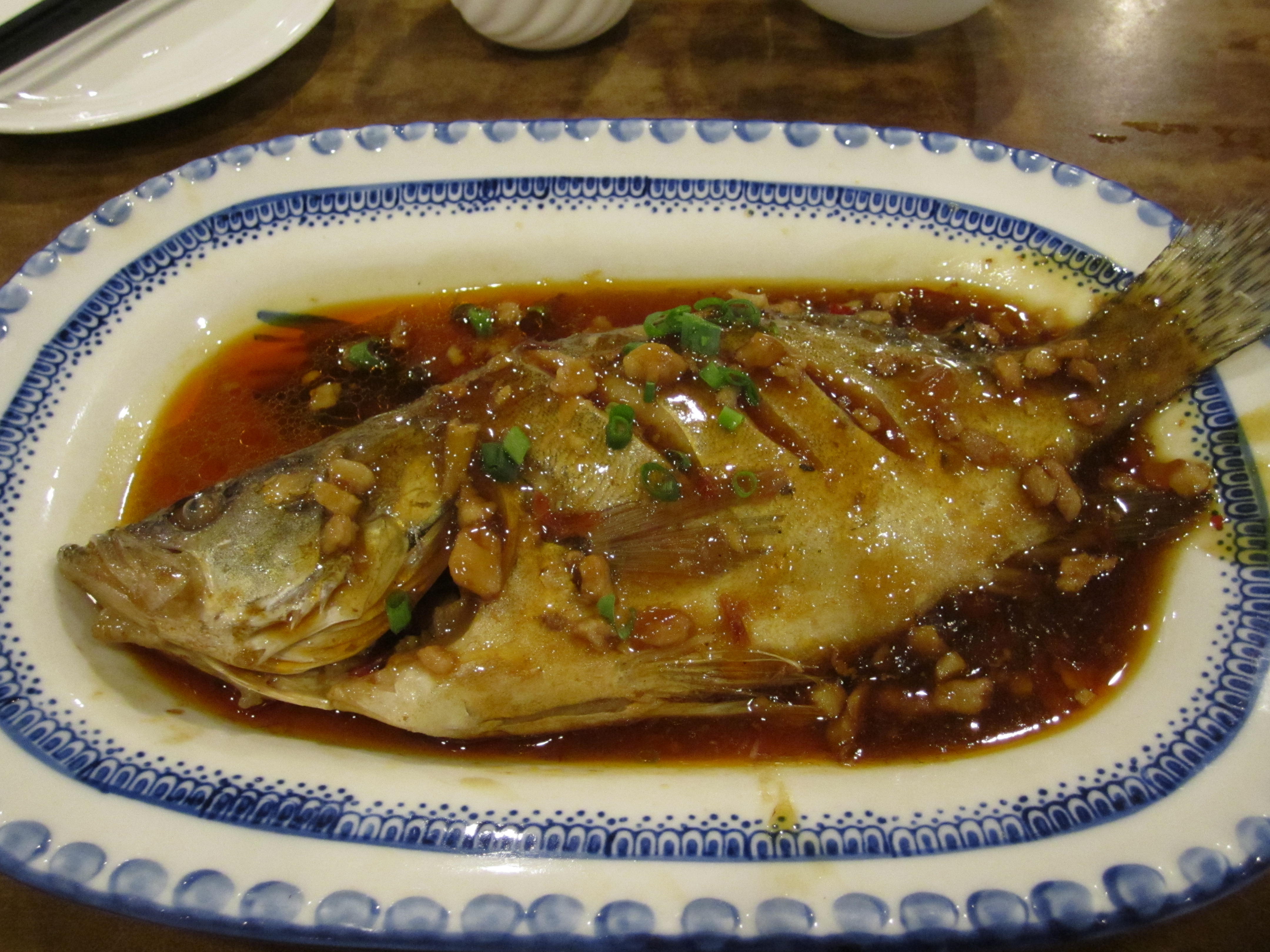 臭桂魚(徽菜),味道還好 屯溪老街