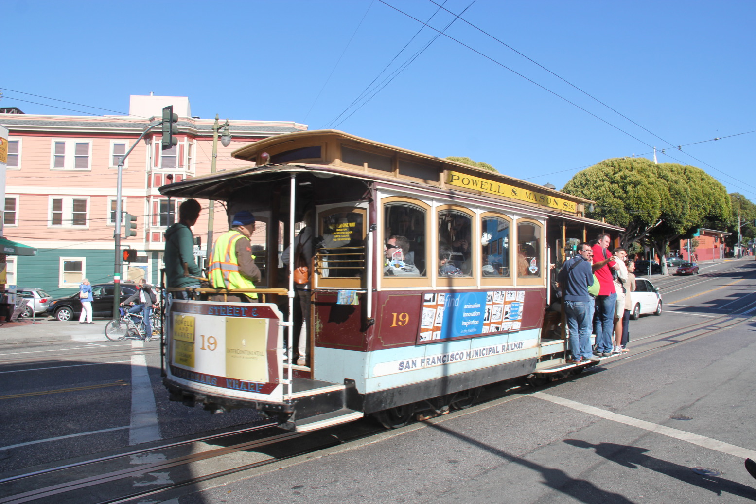 旧金山--公交车 旧金山