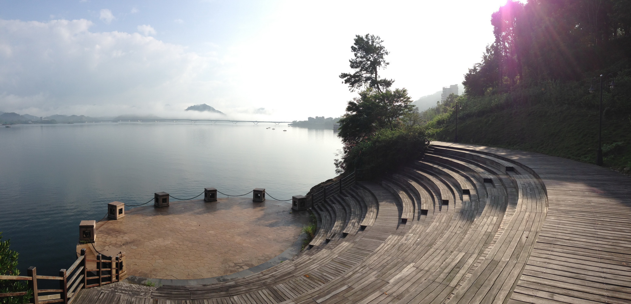 沿湖步道觀望臺 千島湖麗景酒店及沿湖步道