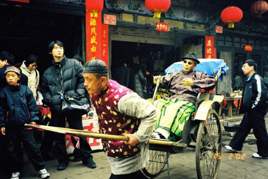 旅行摄影大展#云游四海(285)平遥古城的黄包车